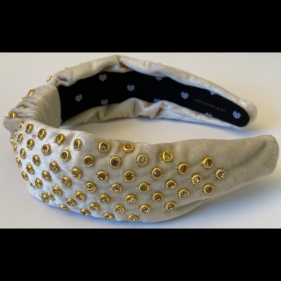 Lele Sadoughi Crystal Embellished Headband - Picture 4 of 4